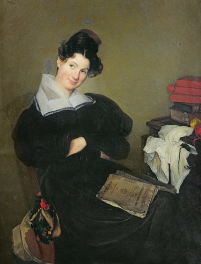 Portrait de Madame Bail, c.1830 - Edme Jean Pigal